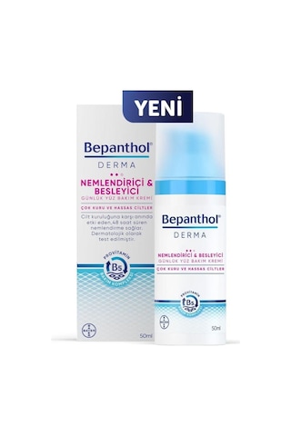 Bepanthol Derma Nemlendirici Besleyici Günlük Yüz Bakım Kremi 50 ml