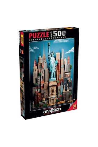 Anatolian 1500 Parçalık Puzzle - New York 4578
