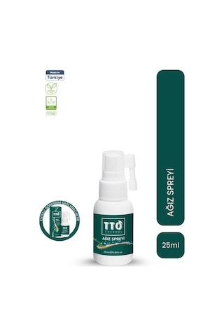 Tto Çay Ağacı Yağlı Ağız Oral Sprey 25 ML