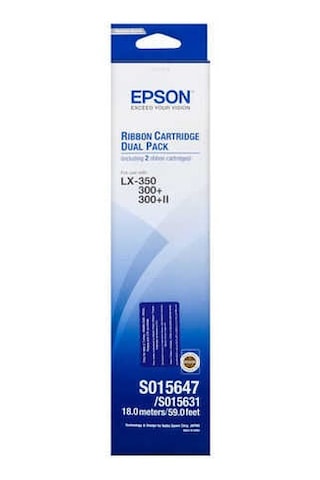 Epson C13S015647 / 2'Li Yazıcı Şeridi Lx-350 / 300+ / 300+Iı