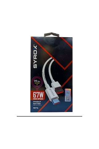 Usb To Type-c Kablo Usb-to Typc M67tk 67w Yeni Nesil Kablo 1 Adet