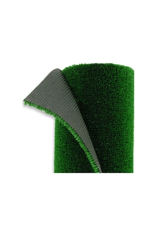 900X400 - 7Mm Çim Halı - Yeşil Renk - Düz Ip