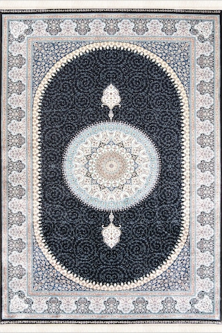 Romans Halı Herat 2802 Mavi Çok Renkli