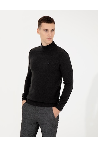 Pierre Cardin Erkek Antrasit Melanj Kazak /triko 50256965-vr081 Antrasit Melanj