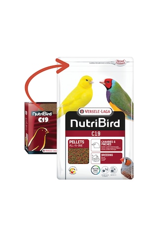 Nutrıbırd C19 Kanarya - Finch Pelet 10 Kg