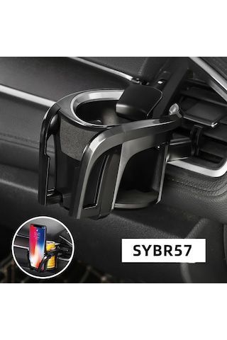 Bardak Ve Telefon Tutacağı Gri / Sybr57
