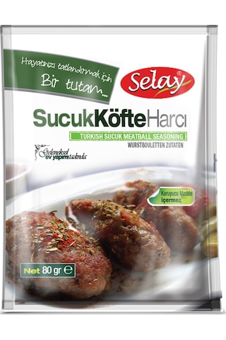 Selay Sucuk Köfte Harcı  20 x 80 G