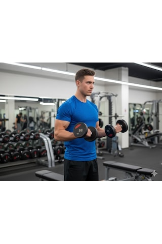 Ahmetkoccollection Erkek Spor Tişörtü Koyu Mavi Lacivert
