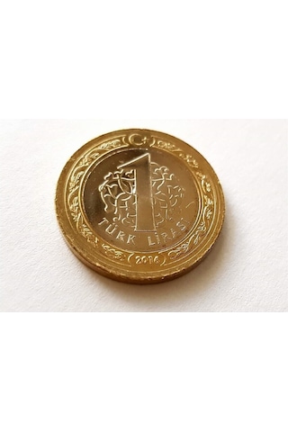 3 Adet 15 Temmuz Şehitleri Ve Gazileri Anısına 2016 Yılı 1 Tl Bimetal Çil