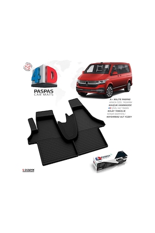 Vw Transporter T6.1 4d Havuzlu Paspas 2019-2025 A+kalite