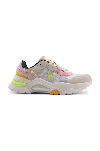 U.s. Polo Assn. Vıncent Wmn 4fx Bej Kadın Sneaker 000000000101502370 Bej