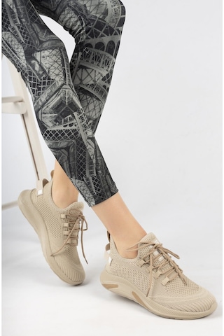 Pasomia 062 Triko Unisex Spor Ayakkabı Bej