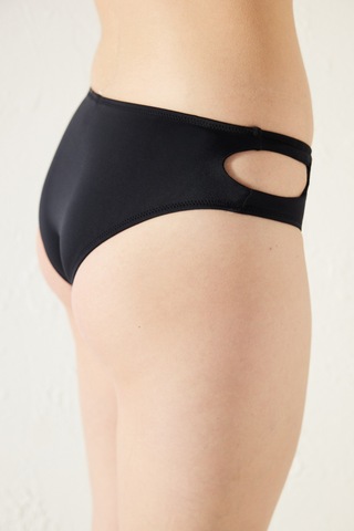 Penti Basic Kesik Detaylı Siyah Bikini Altı