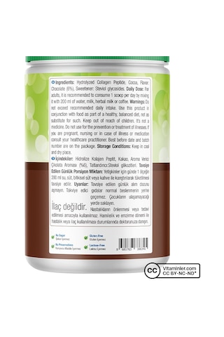 Nature's Supreme Çikolata Collagen Peptides Powder 400 G