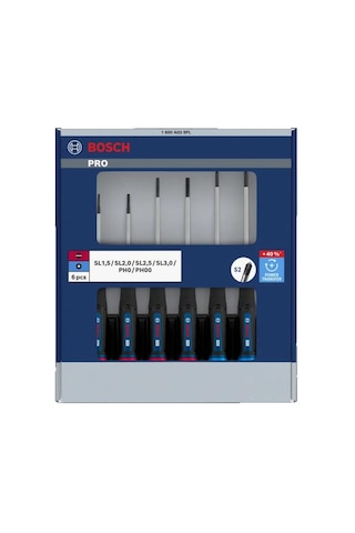 Bosch Tornavida Seti 6 Parça