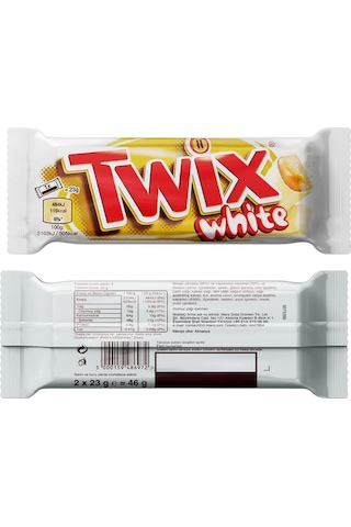 Twix Beyaz Çikolata 46 Gr X 8 Adet