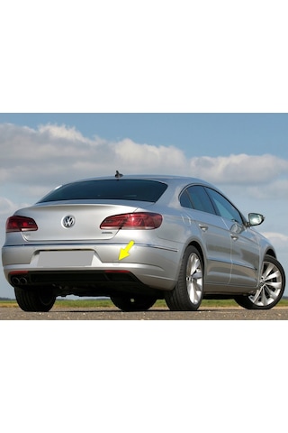 VW Passat CC 2013-2017 Arka Tampon Çeki Demiri Kapağı 3C8807441A