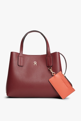 Tommy Hilfiger Th Icon Mını Satchel Kadın Kahverengi Çanta - Aw0aw18722