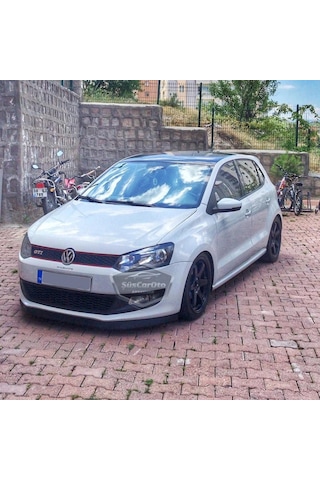 Vw Polo Mk5 6r-6c 2009-2017 Uyumlu Üniversal Astra H Lip Esnek Ön Lip 2 Parça Tampon Altı Dil Karlık Ön Ek 00 Şüscaroto Aksesuar