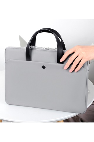 Yystore 15,6 İnç Dizüstü Bilgisayar Çantası Erkekler İşletme Basit Stil Qhs8688