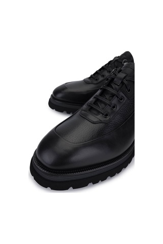 Giampiero Nicola Erkek Hakiki Deri Siyah Casual Ayakkabı 664 D434109 Erk Ayk Sk25-26 Nero Siyah
