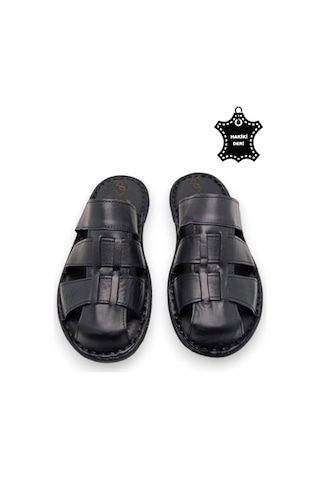 Tamamen Hakiki Deri Ve Topuk Yastıklı Sistemli Ortopedik Erkek Te 001