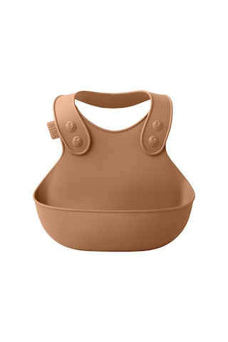 Bibs Overall Bib Bebek Mama Önlüğü - Earth Kiremit