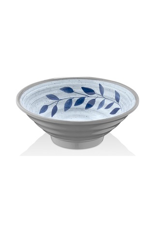 Happy Chef Selva Blu 2'li Salata Kasesi Seti, Ø 24,1 Cm - H.8,8 Cm 1420 Ml, Thermoset Melamin mavi