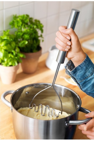 Patates Ezici, Paslanmaz Çelik, 39 Cm