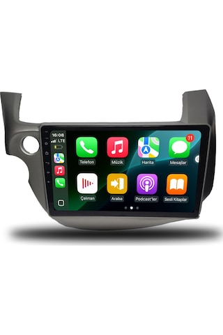 Caros Honda Jazz 2009-2012 Uyumlu Android Multimedya 4gb Ram 32gb Hafıza 10"