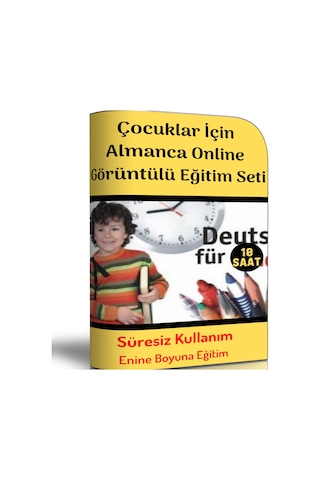 Çocuklar İçin Almanca Online Görüntülü Eğitim Seti Çocuklar İçin Almanca Online Görüntülü Eğitim Seti