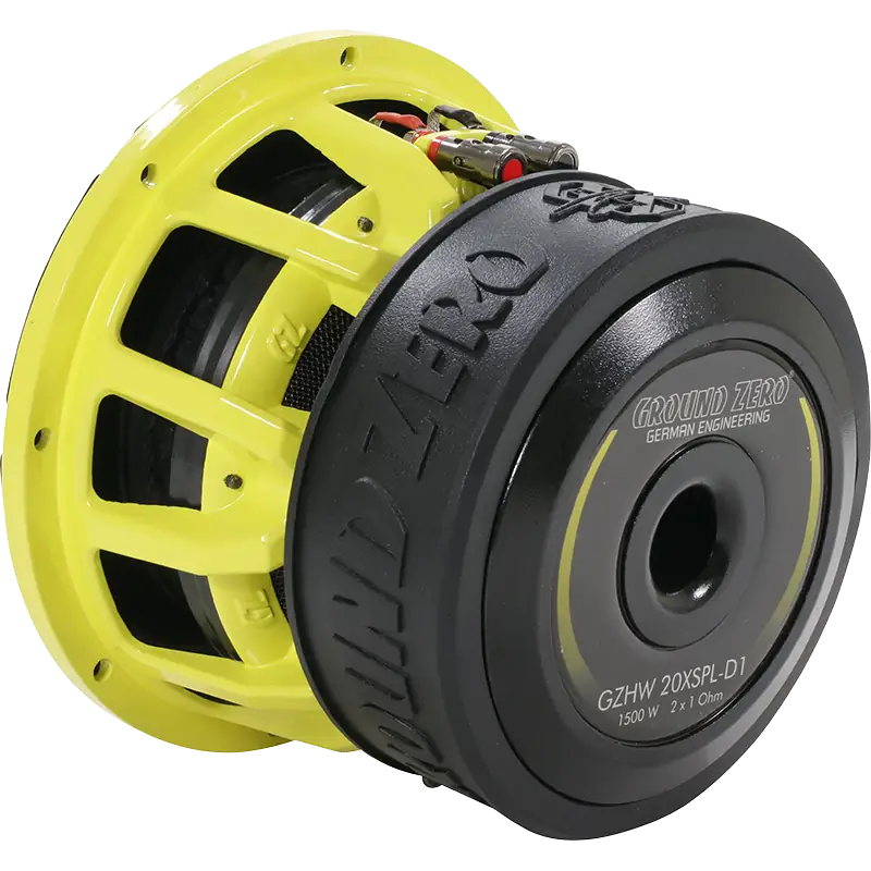Ground Zero Subwoofer 16 Cm Gzhw 16xspl-d2 700 Watts Rms Ve 1500 W Spl