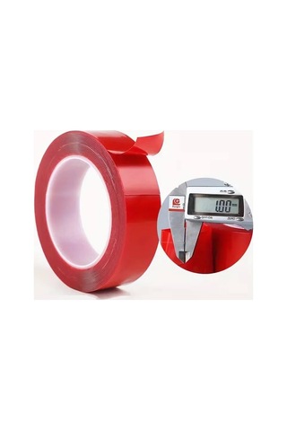 Silikon Çift Taraflı Montaj Bandı Şeffaf 50 Mm X 5 Metre Güçlü Yapışkanlı Tape Bant Marketim