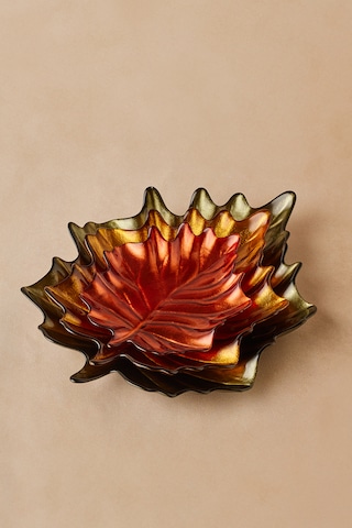 Karaca Çınar Pasta Tabağı 22 Cm Kiremit