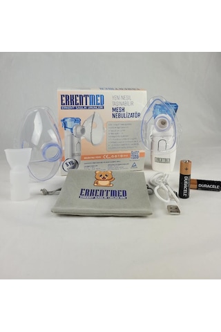 Erkentmed YS35 Taşıma Çantalı Pilli Mesh Nebulizatör