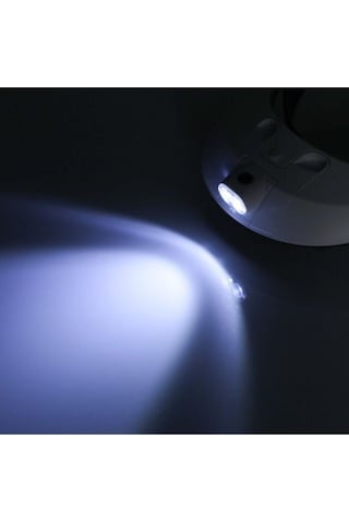 Kafa Büyüteç Lup Mercek Set Led Işıklı 5 Farklı Ölçüde Lensleriyle Profesyonel Başlık