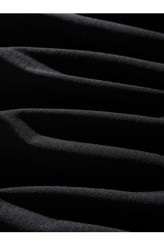 Zenna Tarz Erkek Dağ Grafikli Tişört, Yaz Için Büyük Beden Rahat T-shirt - Siyah