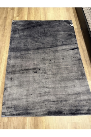 Hoom Rugs Sina Antrasit %100 Doğal Yün & Viskon El Dokuma Modern Halı Antrasit