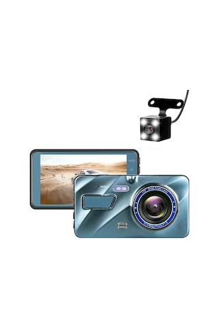 Exvol Araç İçi Yol Kayıt Kamera 4'' 1296p Fhd 1.8lens+park Kamera