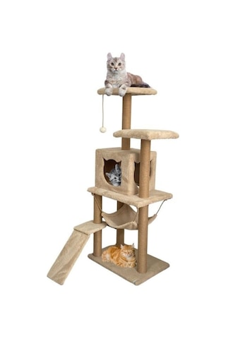 Nursoft Kedi Tırmalama Platformlu 135 CM