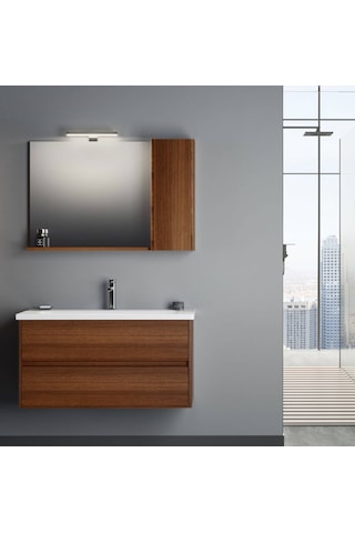 Orka - Düden 100 Üst Modül Sağ Odeon Kızıl-ceviz Ceviz