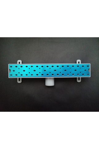 Duş Kanalı-Süzgeci Üstü Paslanmaz Altı Plst. Q 50 Çıkış 50Cm