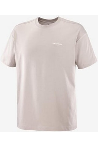 Salomon Logo Rx Tee M Etherea// Erk T-shırt Lc2527600 Gri