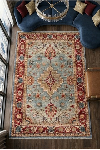 Yolluk Halı Kaymaz Taban Yıkanabilir Leke Tutmaz Kilim Özel Ölçü Koridor Halısı 3032 Çok Renkli