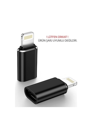 Daytona Lightning To USB Type C Dönüştürücü Adaptör x 2 Adet – iPhone & Apple Uyumlu iPad 14'e Kadar