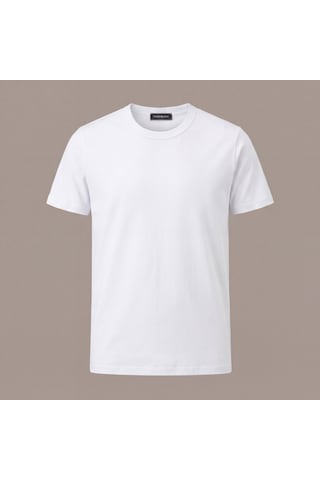 Tonny Black 5'li %100 Pamuk Beyaz T-shirt Erkek Beyaz T-shirt Tbtshrt115