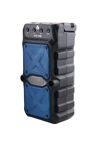 KTS-1096 Büyük Boy Çift Çıkışlı Ses Bombası Bluetooth Hoparlör