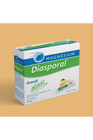 Magnesium Diasporal Direkt Granül 20 Poşet