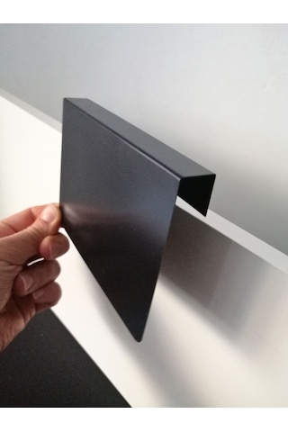 10 Adet Silinebilir Karatahta Siyah Etiket 14 x 10 CM Ahşap Raflara