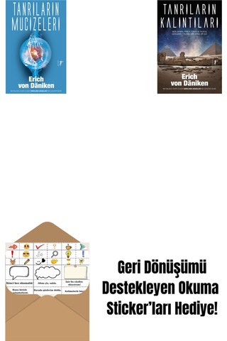 Tanrıların Mucizeleri + Tanrıların Kalıntıları + Okuma Sticker'ları